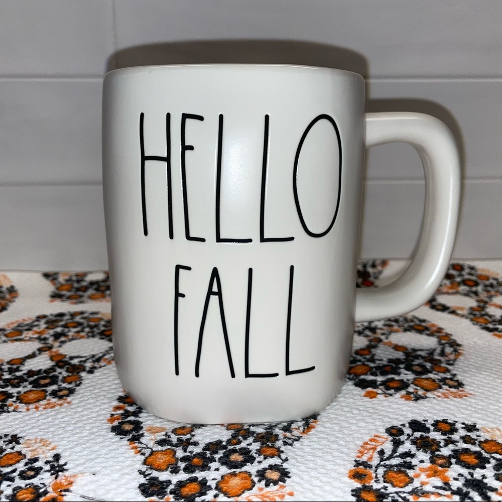 Rae Dunn hello fall mug